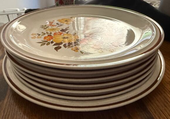 Hearthside Chablis Other - Vintage 70s Hearthside Chablis Stoneware Plate Set